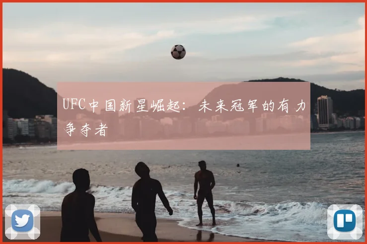 UFC中国新星崛起:未来冠军的有力争夺者